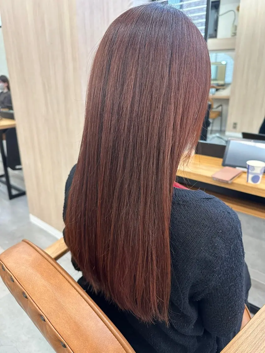 セミロング カット ヘアカラー トリートメント 鈴木 涼太のヘアスタイル