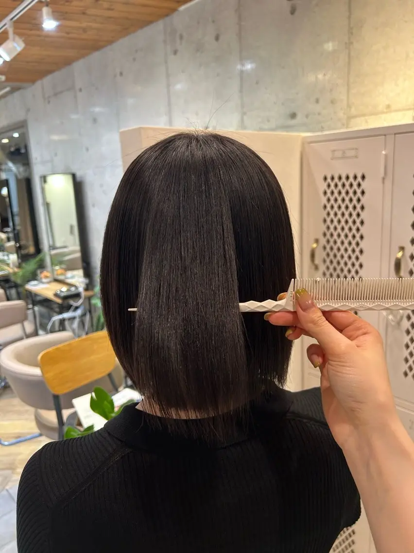 ショート ヘアカラー 似合わせカット&艶 カラー🤍ヒナタ🤍のヘアスタイル