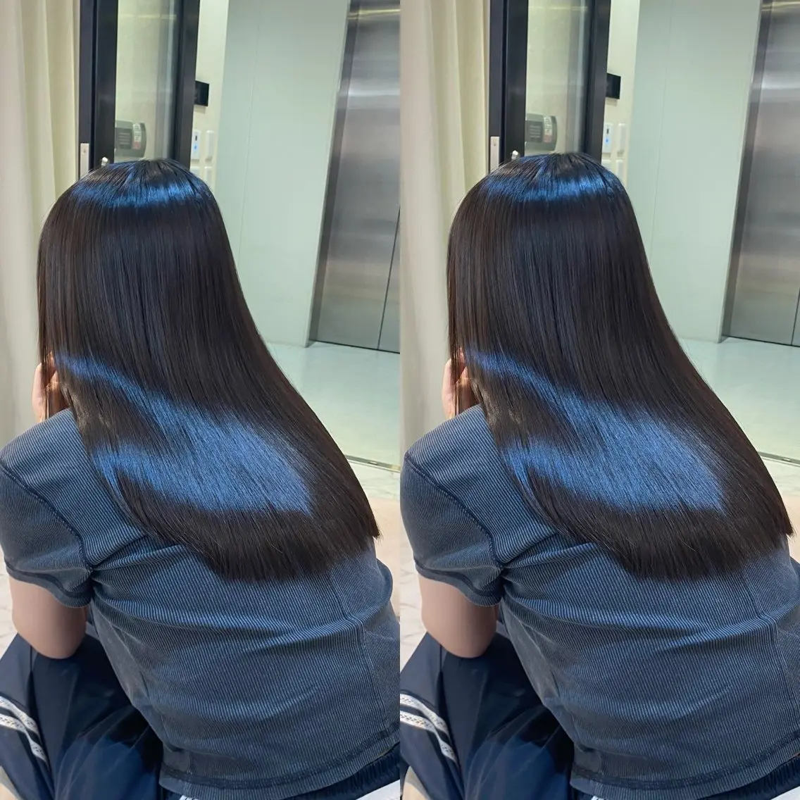 セミロング カット 縮毛矯正 トリートメント 🍫美髪✖️ 髪質改善🍫柴田のヘアスタイル