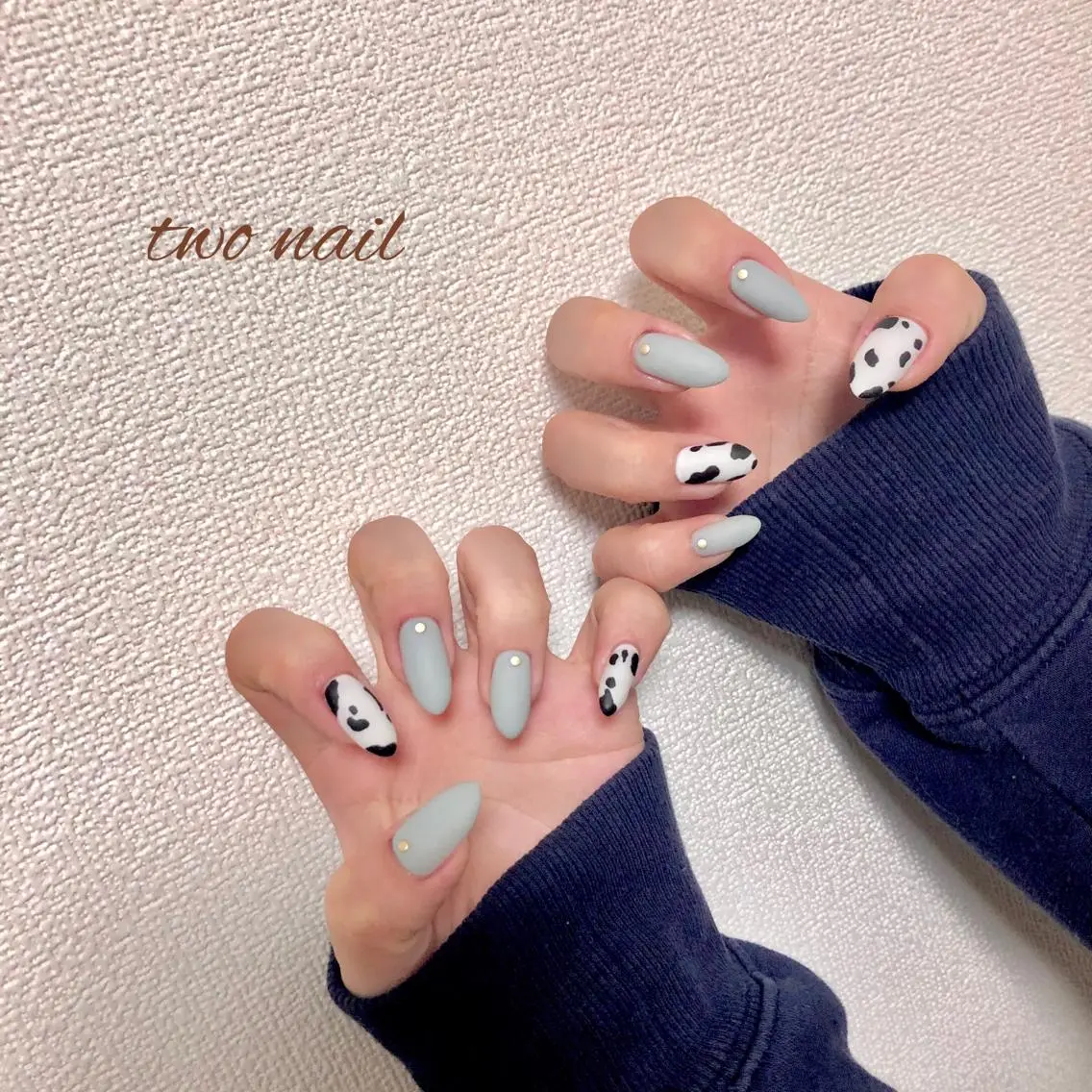 ネイル アートネイル フットネイル ハート ニュアンスネイル two nailのネイルデザイン