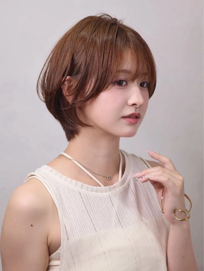 ショート カラー カット ヘアカラー トリートメント 自分らしさが見つかる 美容師💐nanaのヘアスタイル