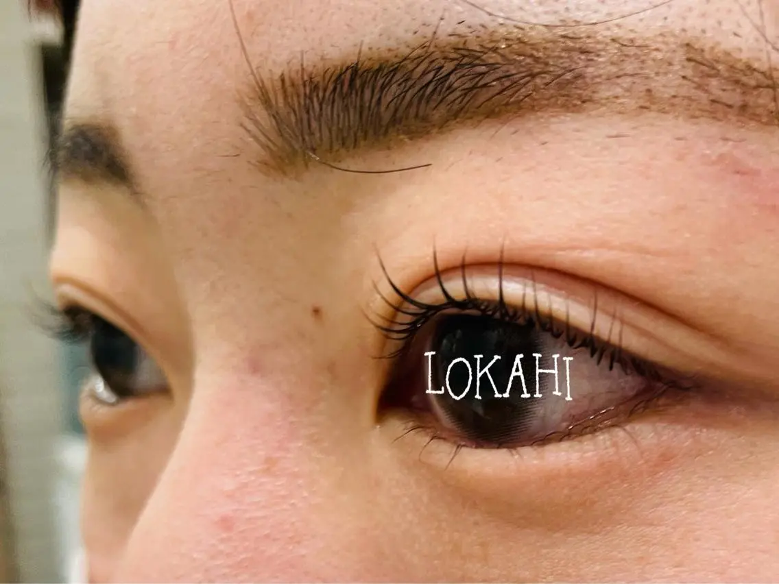 マツエク・マツパ パリジェンヌラッシュリフト マツパ LOKAHI ヤハラのマツエク・マツパデザイン