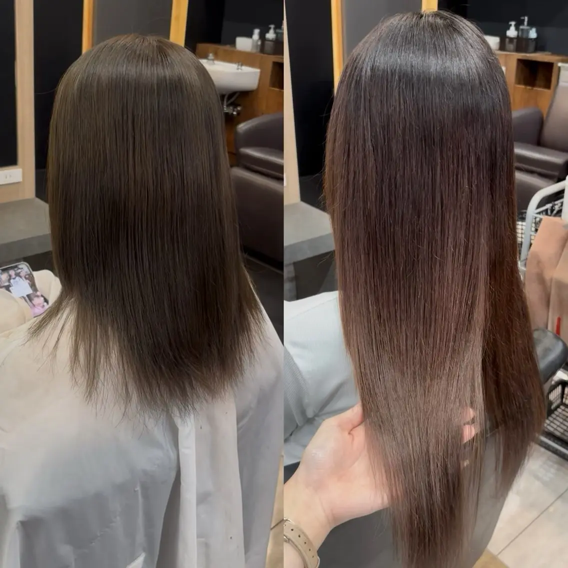 ロング エクステ 髪質改善 横浜/エクステ特化× 艶カラー/あいかのヘアスタイル