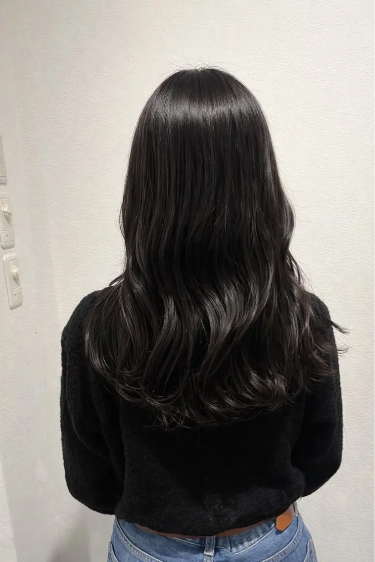 ロング ミディアム／ ヒグレアキコのヘアスタイル