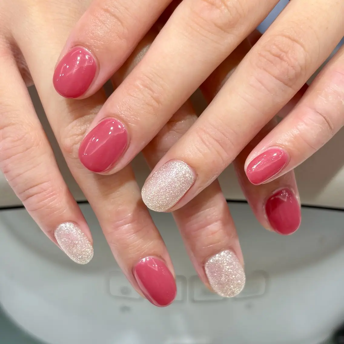 ネイル ハンドネイル miu モデル募集中 ♡ʾʾのネイルデザイン