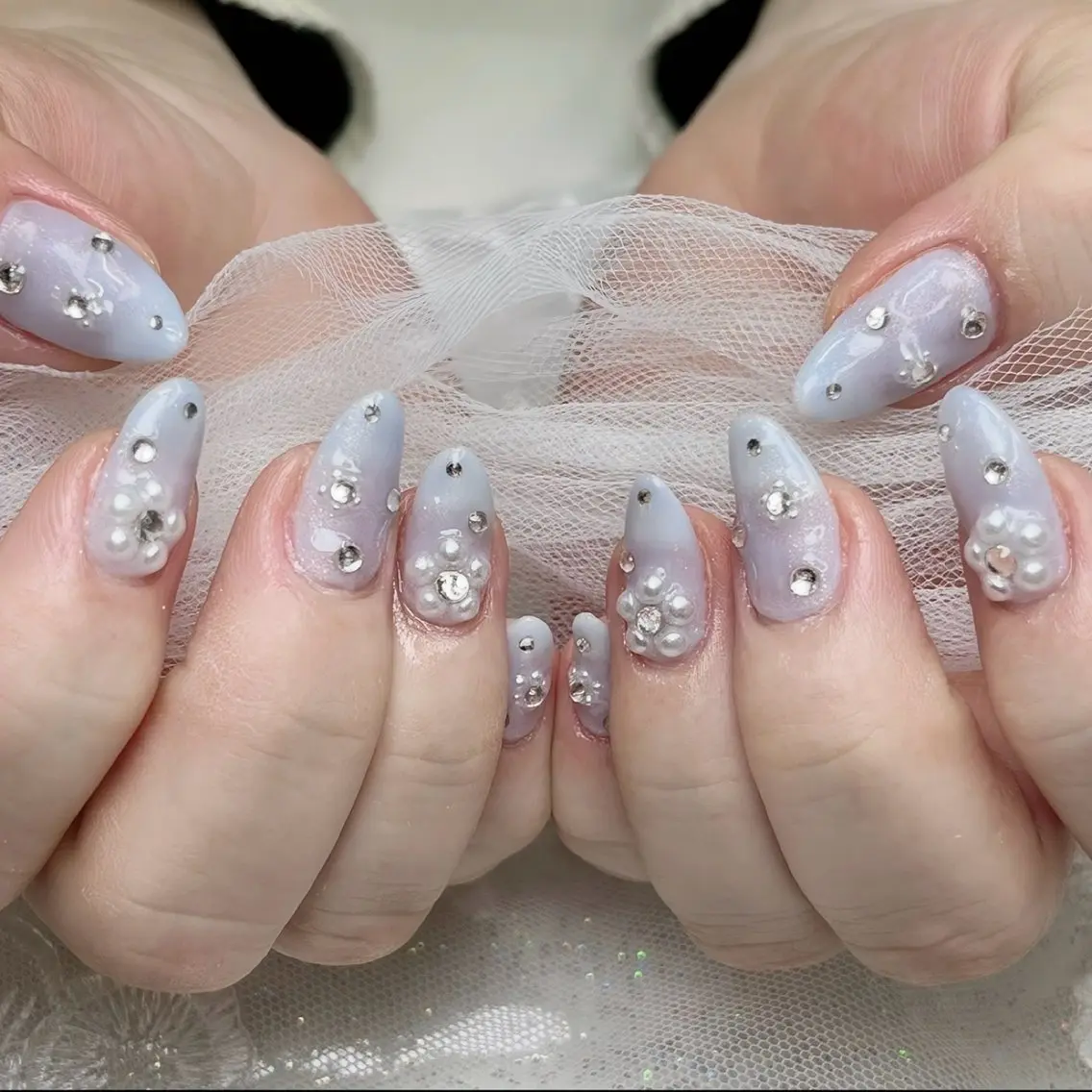ネイル ハンドネイル plume nail ☆韓国ネイルのネイルデザイン