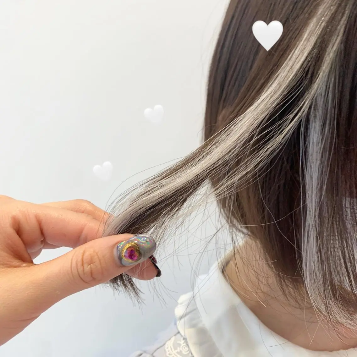 ショート カラー ヘアアレンジ シールエクステ エクステ 新宿駅近♡個室 ♡関口三都季🌜のヘアスタイル