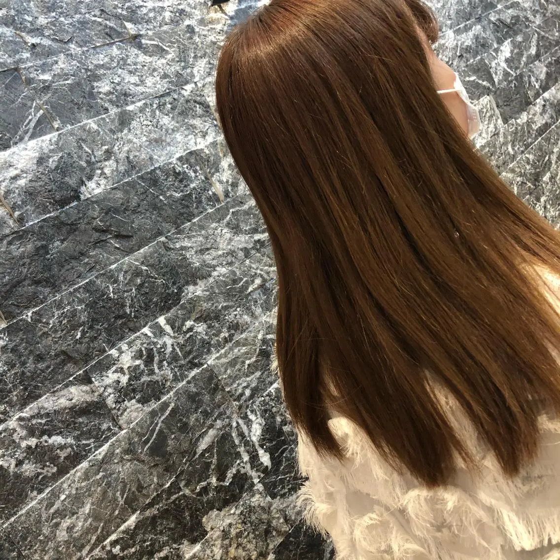 カラー k-twoたき✨艶感 カラー／美髪矯正のヘアスタイル