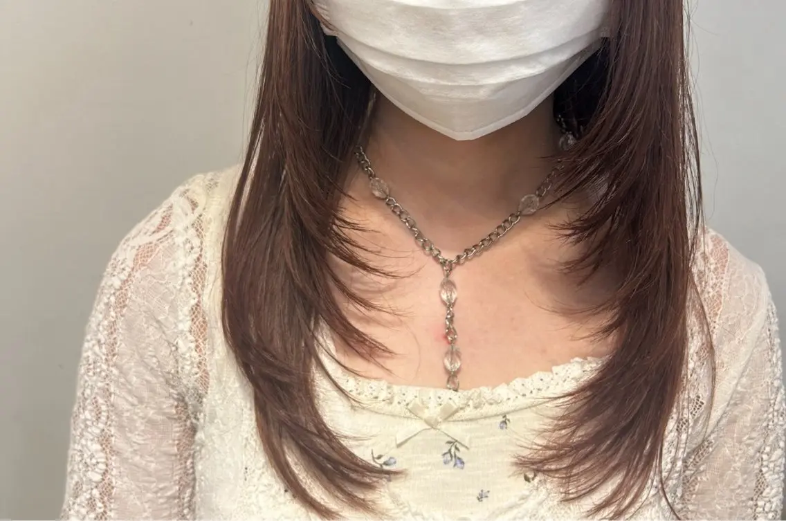 ロング レイヤーカット 艶髪/レイヤー 🦋MIYUUのヘアスタイル