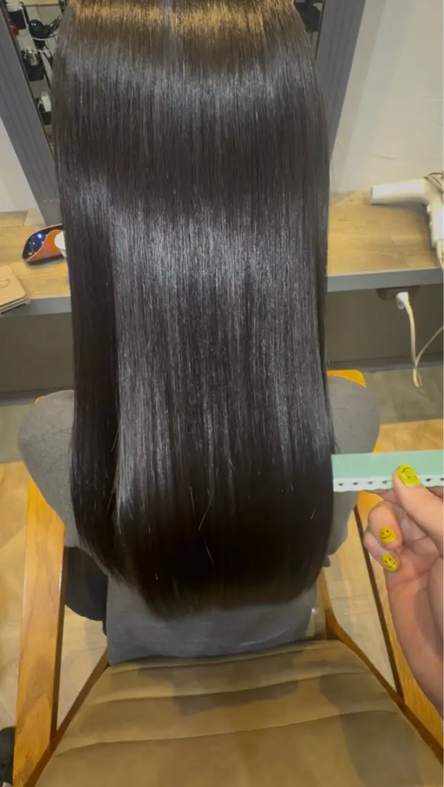 ロング カラー heel SENGAWAのヘアスタイル