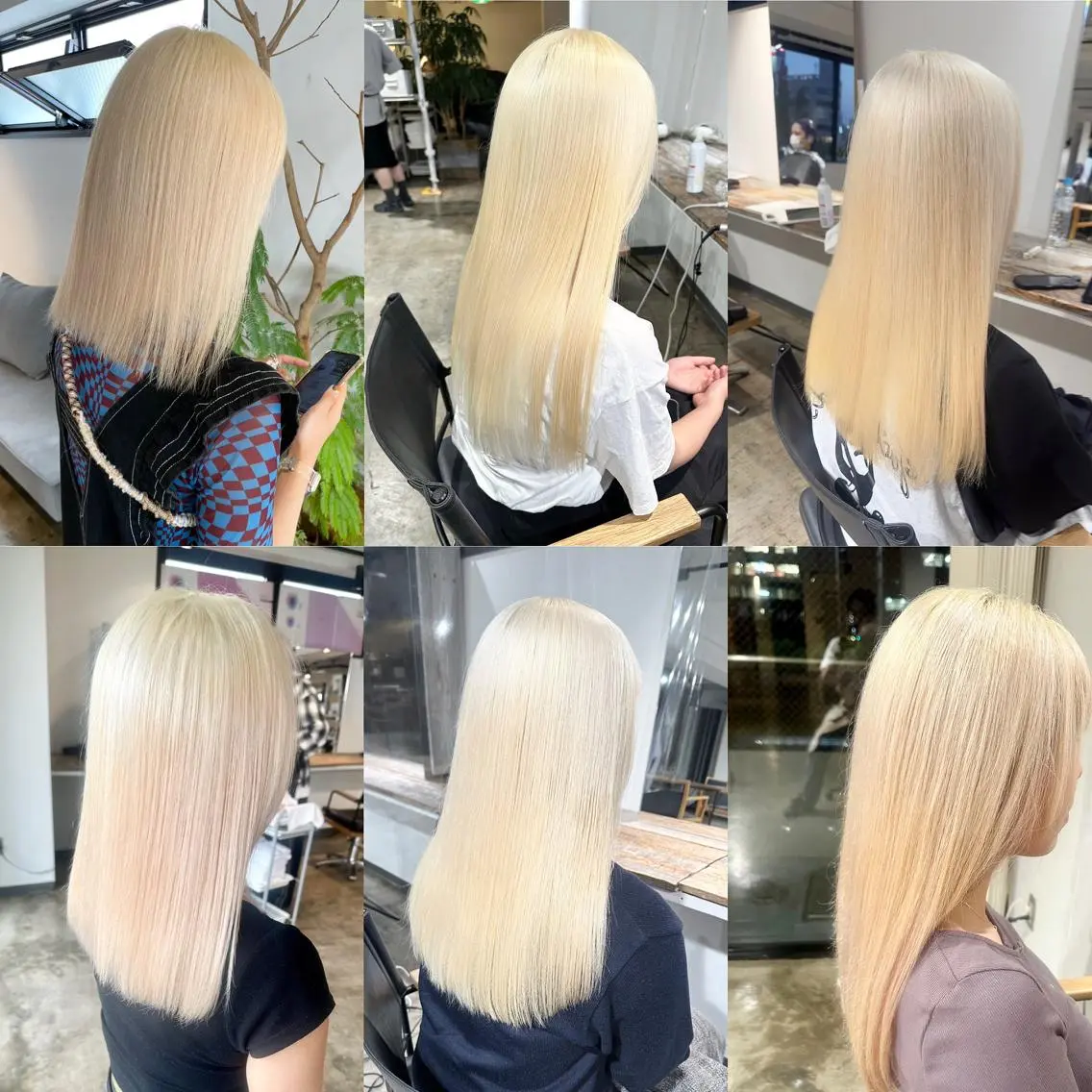 ミニモ学割限定✨ ケアブリーチ2回+ペールカラー+艶々高級トリートメントの写真