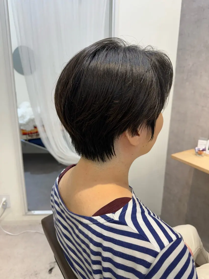 ショート ショートヘア カット ヘッドスパ 似合う髪型が 分からない方へのヘアスタイル