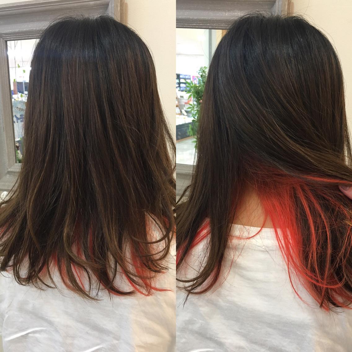 ロング 植田 敬太のヘアスタイル