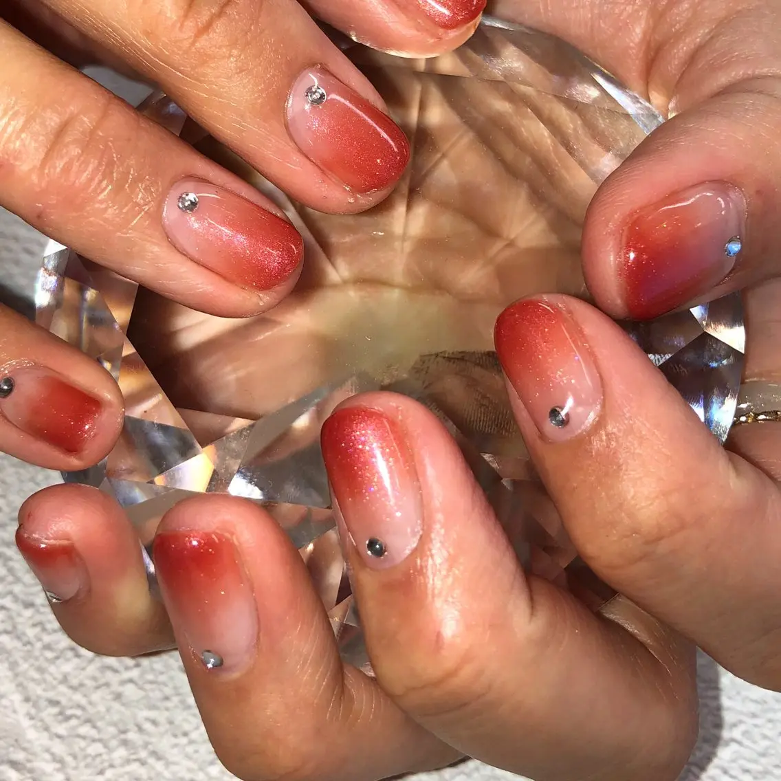 ネイル グラデーション 222Nail [稲田さやか]のネイルデザイン