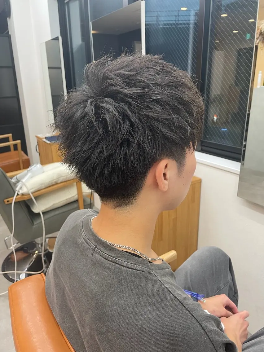 ショート メンズ KOTKA 大山和希のヘアスタイル