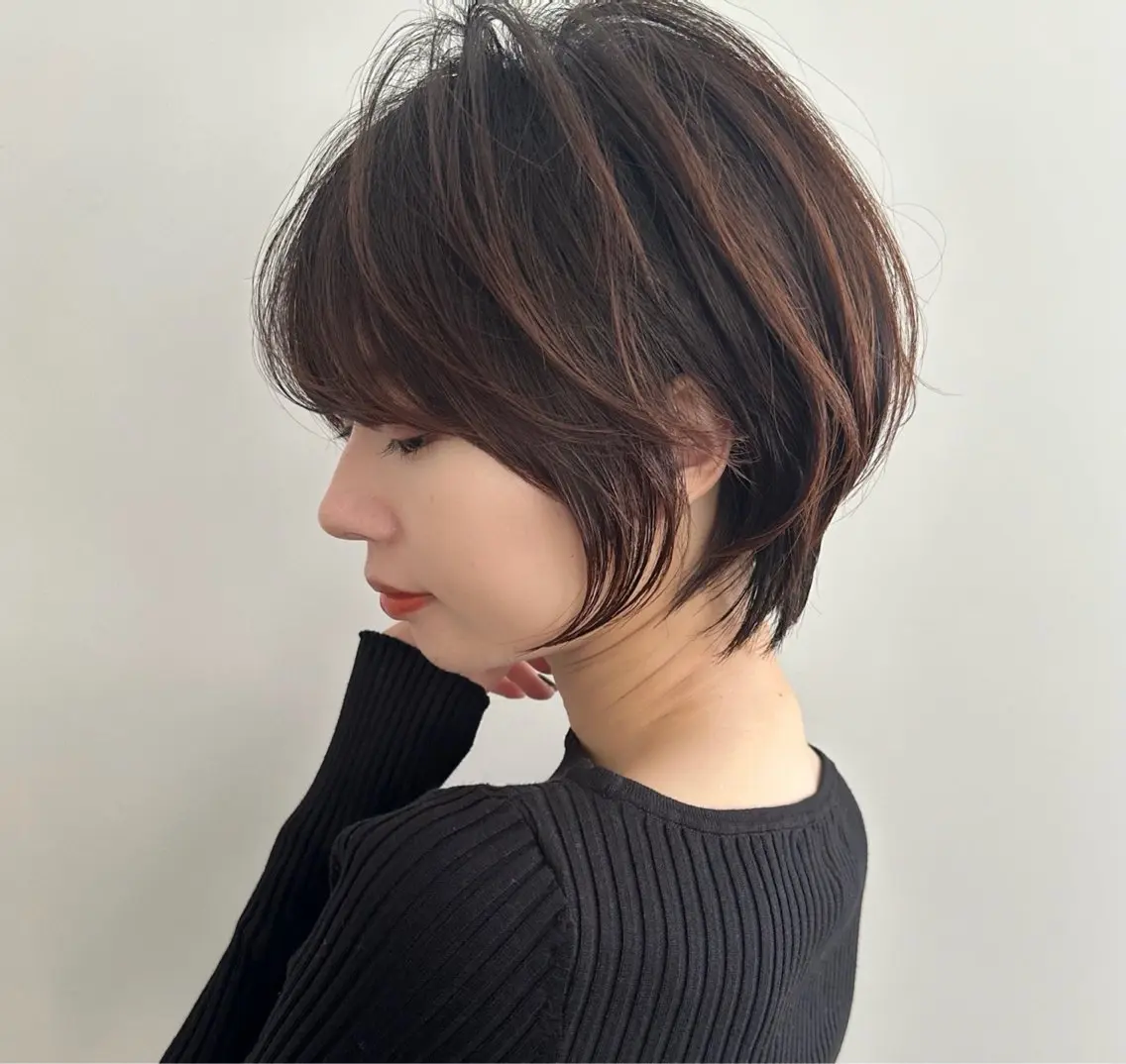 ショート くびれヘア ショートヘア カット 雨宮 美月/ショート特化のヘアスタイル