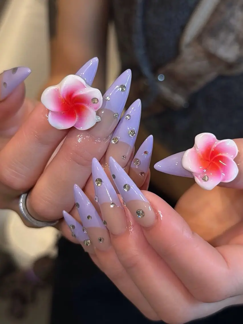ネイル チークネイル 長さ出し フレンチネイル ジェルネイル ガーリー ハンドネイル Sora  Nail Studioのネイルデザイン