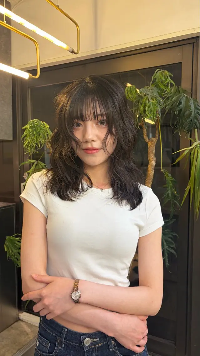 カラー sora💭 /透明感カラー🫧のヘアスタイル