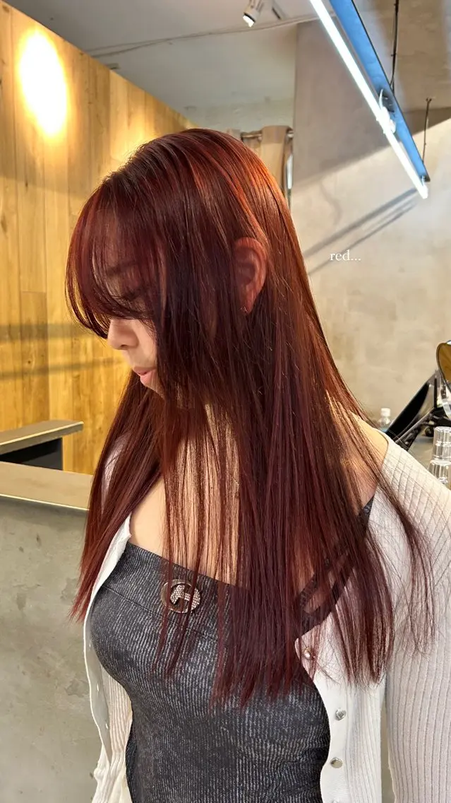 セミロング カラー ブリーチ ブリーチなしカラー ヘアカラー ❕マンツーマン施術❕ 🍊Moemiのヘアスタイル