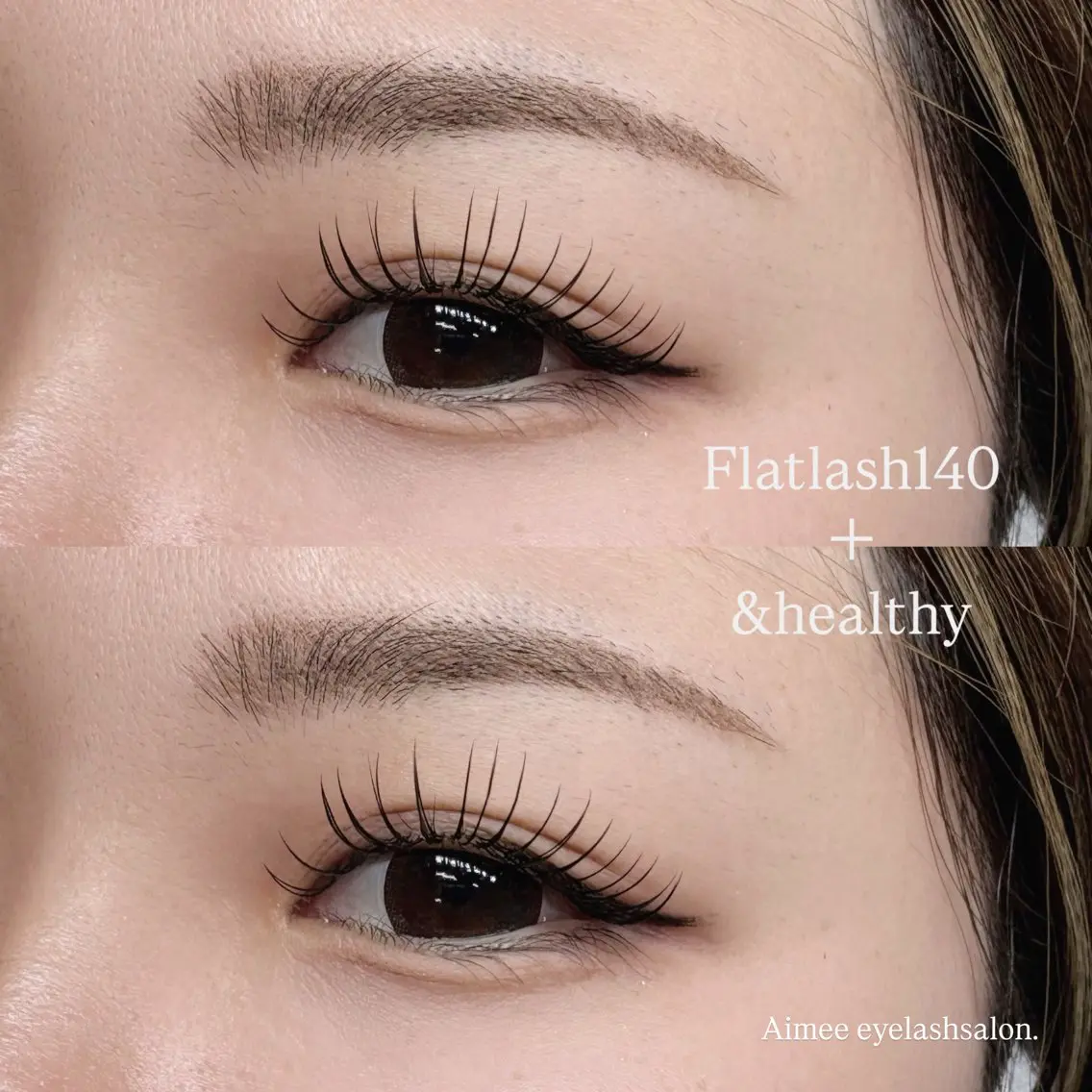 マツエク・マツパ フラットラッシュ 【宇城市】Aimee eyelashのマツエク・マツパデザイン