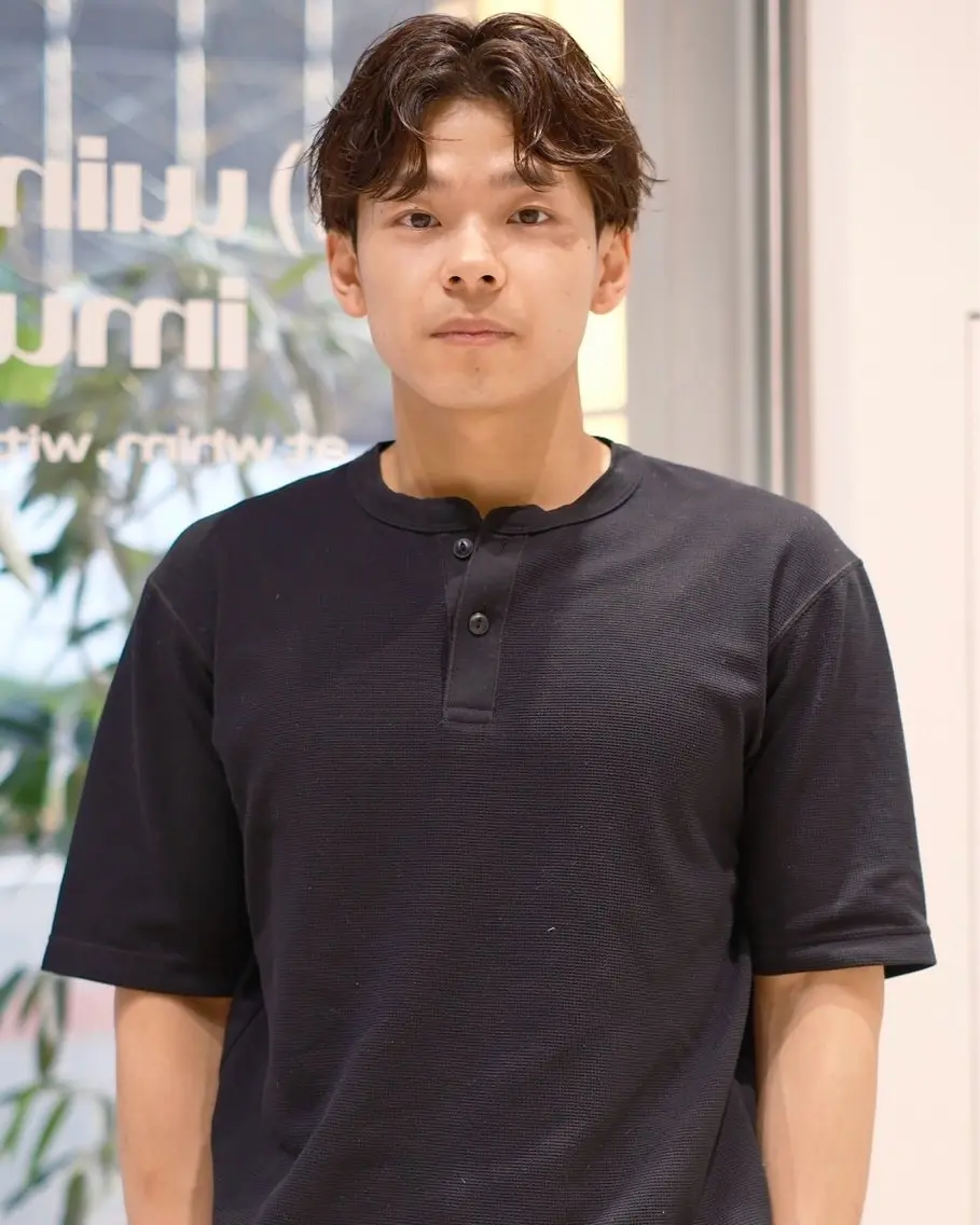ショート メンズ カット ヘアカラー (𝐡)𝐰𝐢𝐦 Nagiのヘアスタイル
