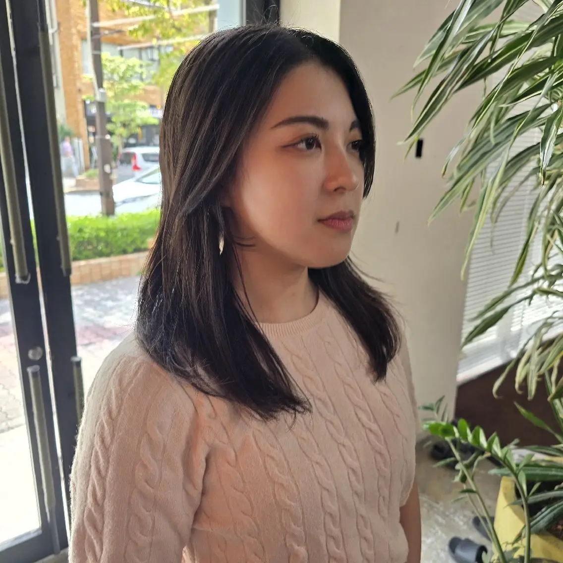 ロング トリートメント ハヤシ マユ ✂ 府中美容室のヘアスタイル