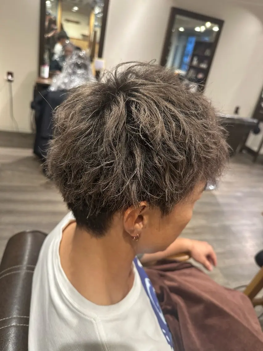 似合わせカット+特殊パーマ🧑🦱の写真