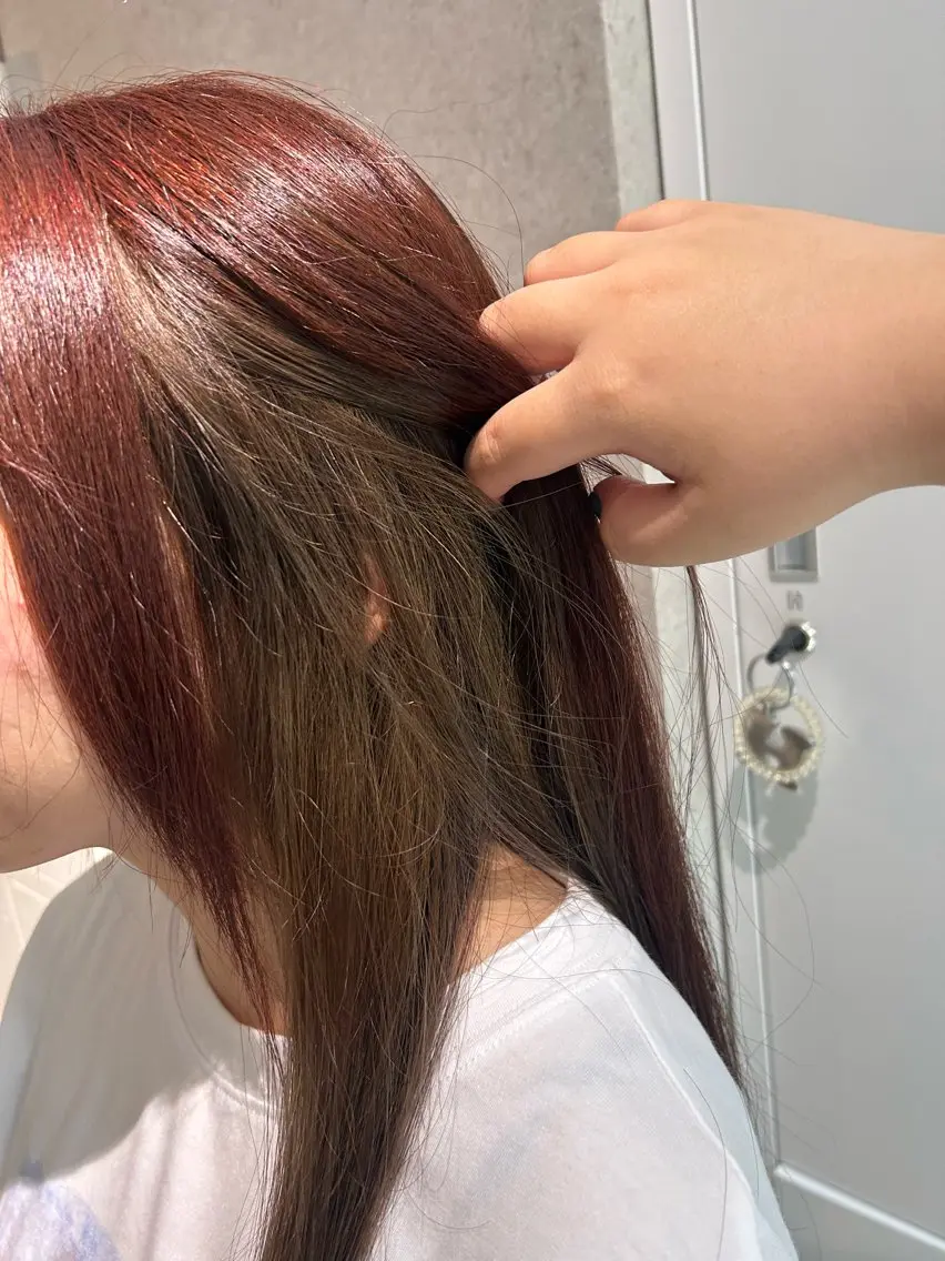 ロング カラー ヘアカラー Takahashi Mizukiのヘアスタイル