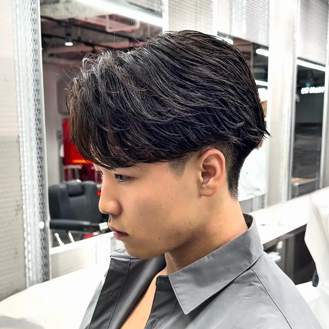パーマ メンズ カット パーマ 🤍モテ/メンズ KEISHO🩶のヘアスタイル