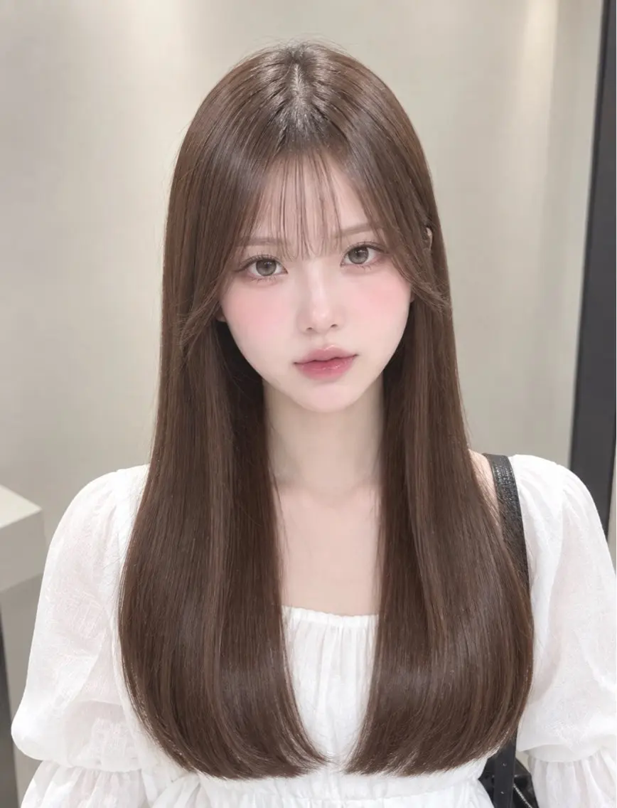 ロング カラー ベージュカラー ヘアカラー 透明感カラー💎 アレンジ🩰Rimiのヘアスタイル