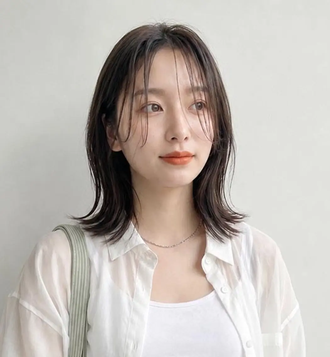 ミディアム カラー ヘアカラー 【creer】 Haruのヘアスタイル