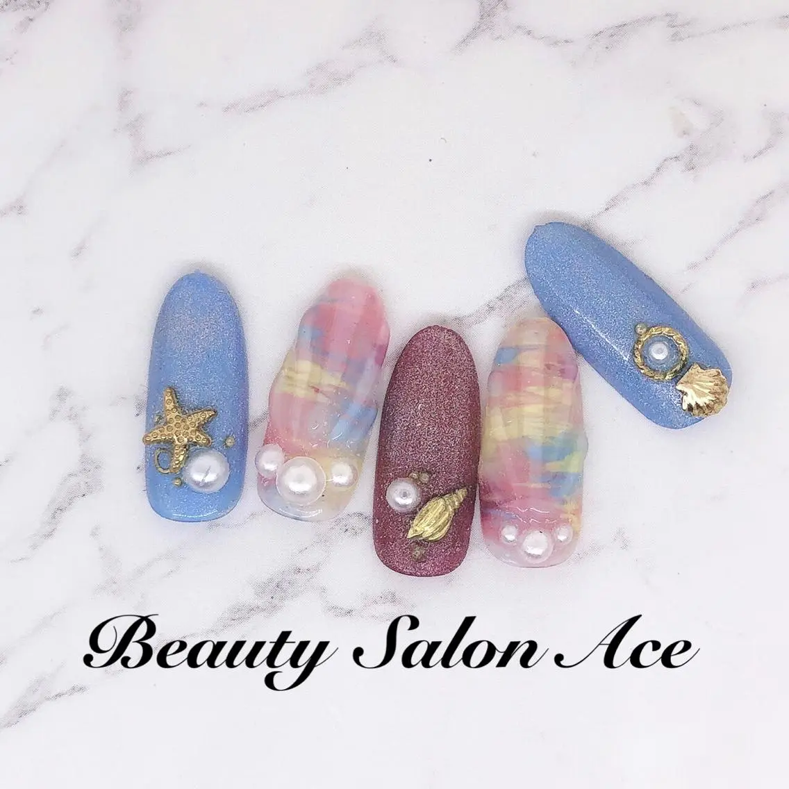 ネイル アートネイル ジェルネイル メンズネイル 池袋フィルイン Ace♡Nailのネイルデザイン