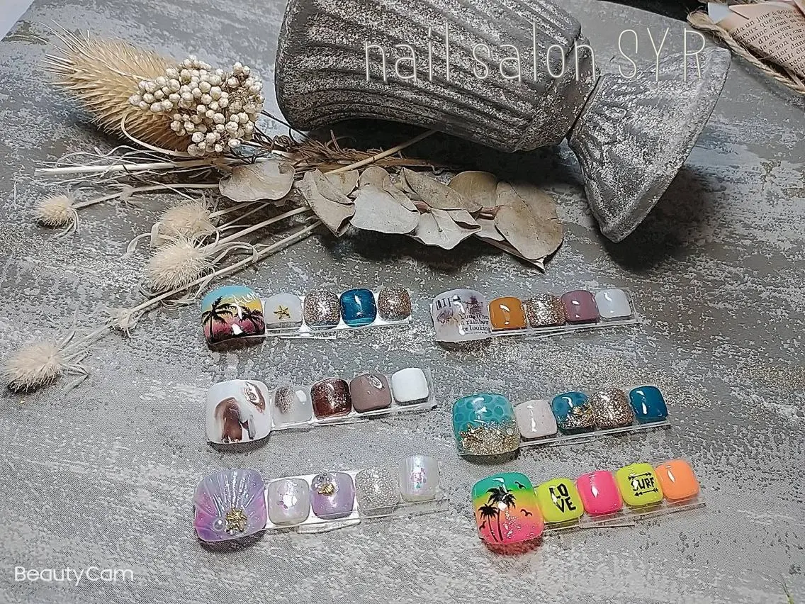 ネイル フットネイル SYR nail salonのネイルデザイン
