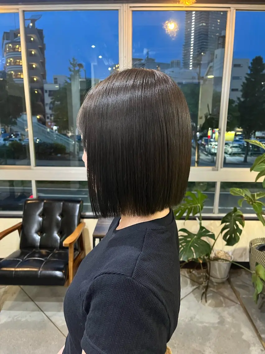 カラー グレージュ ヘアカラー iro+soi はるかのヘアスタイル