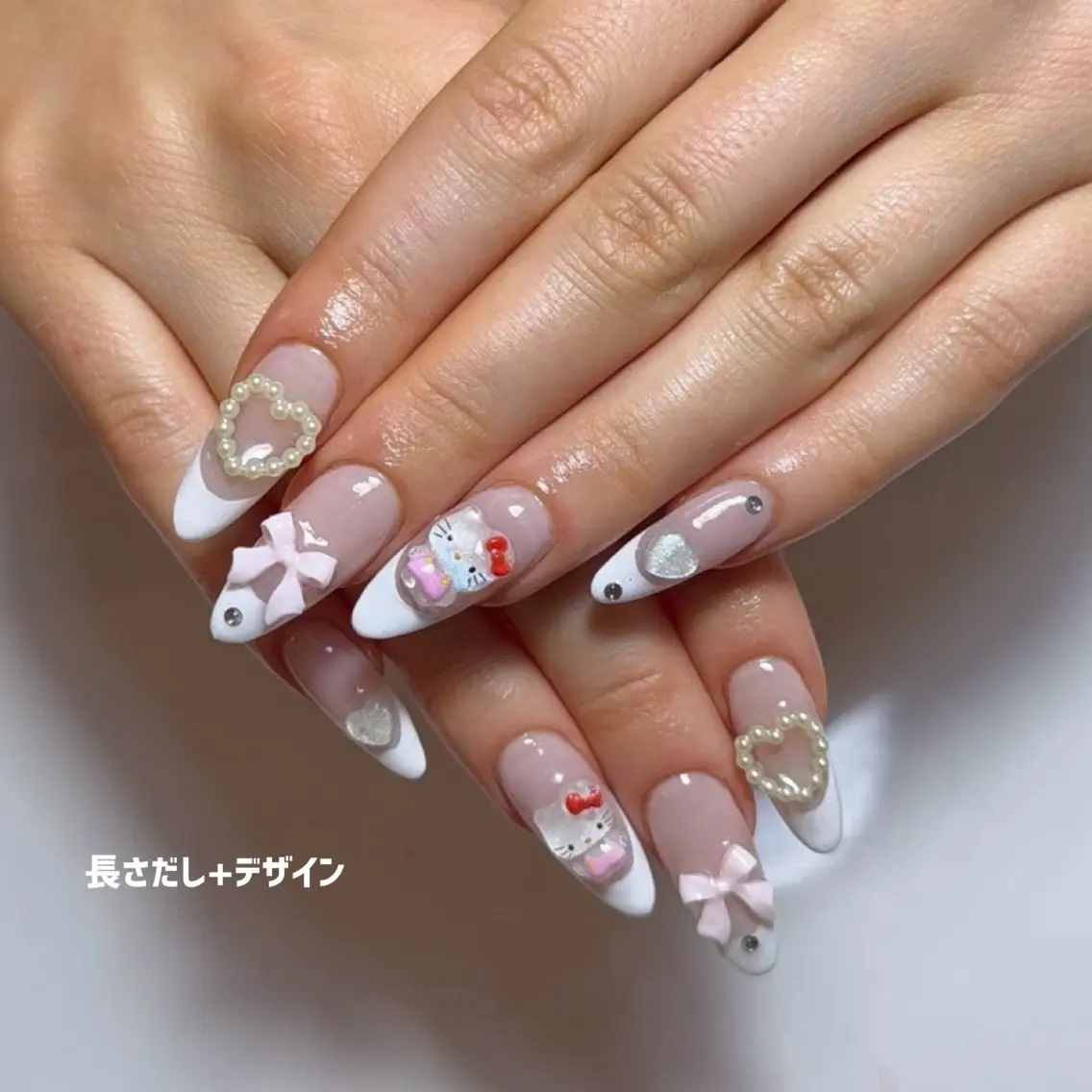 ネイル ハンドネイル トップコート/ 下北沢nailのネイルデザイン