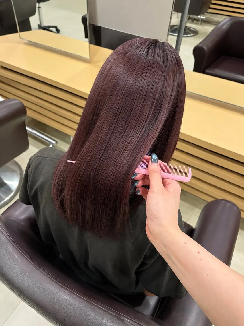 ロング カラー sakura🎀/ ハイトーン/カラーのヘアスタイル