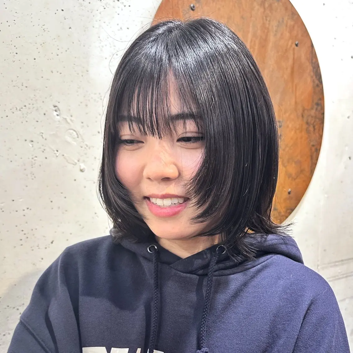 ミディアム ボブレイヤー ボブ 顔周りカット レイヤーカット 🔆似合わせショート ボブ/ルミナ🔆のヘアスタイル