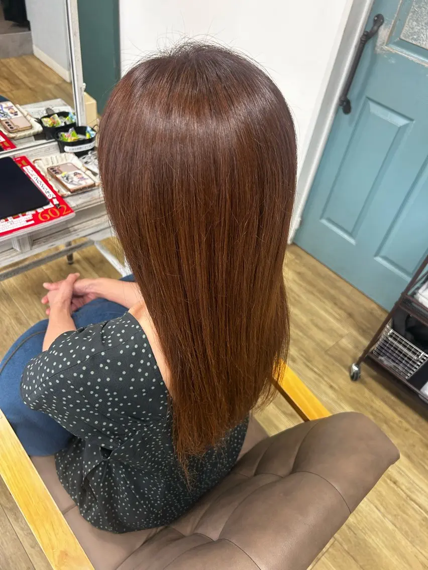 カラー 鈴木 里緒のヘアスタイル
