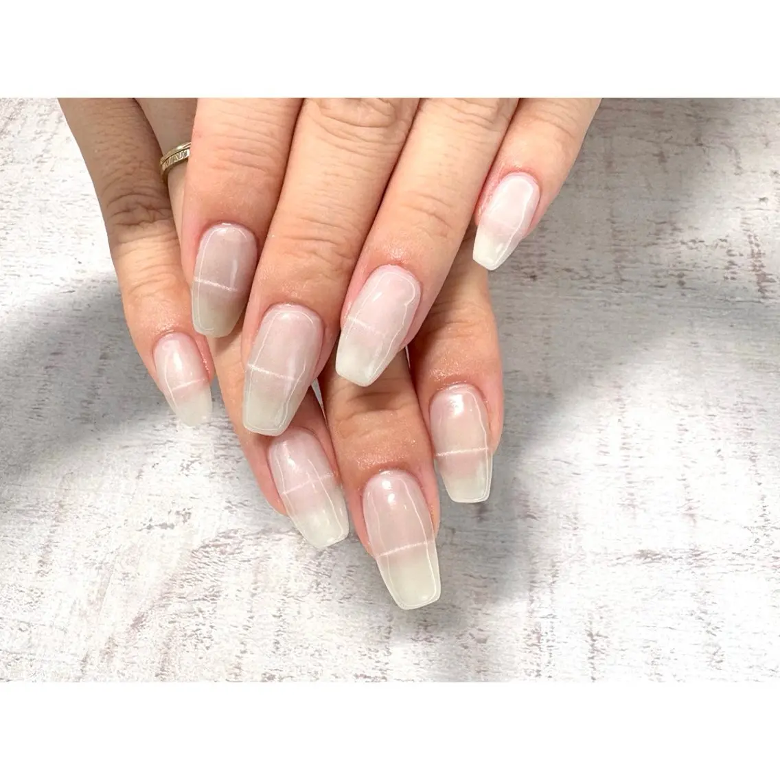 ネイル ハンドネイル 𖡼 yumenoのネイルデザイン