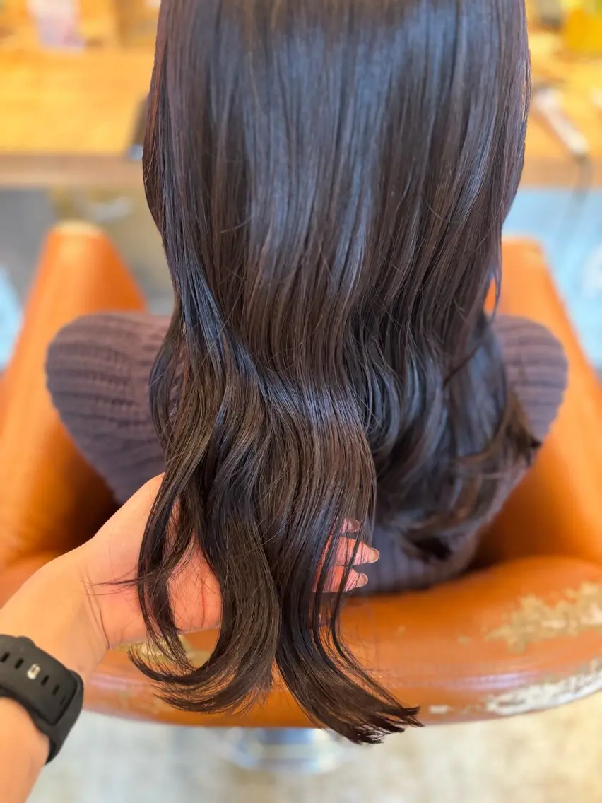 カラー 髪質改善カラー ベージュ🤎YUMEのヘアスタイル
