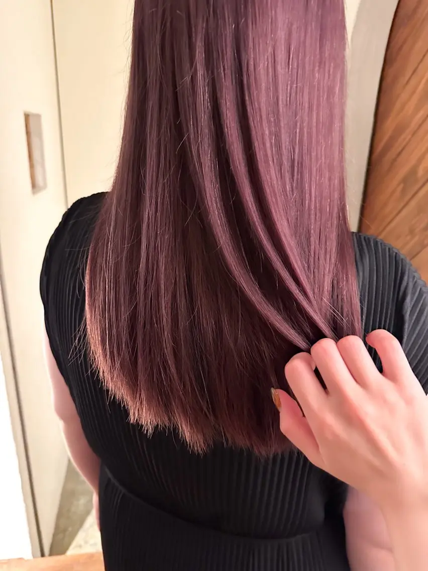 ロング カラー ヘアアレンジ 🤎ono/ 切りっぱなしボブ🤎のヘアスタイル