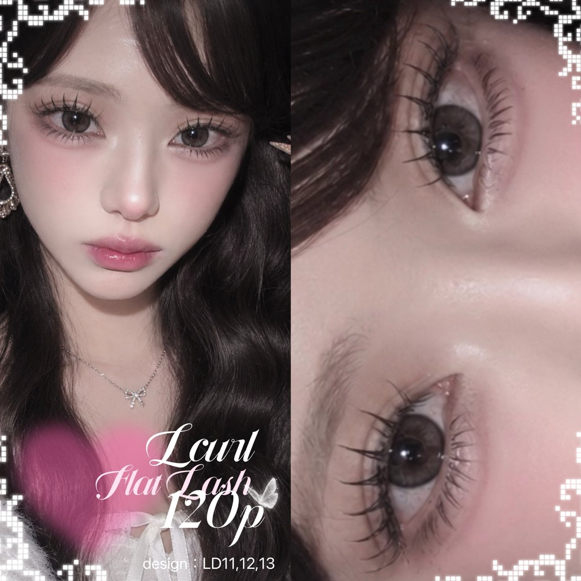 マツエク・マツパ マツエク Luele立川･:* Miyu☆*。のマツエク・マツパデザイン
