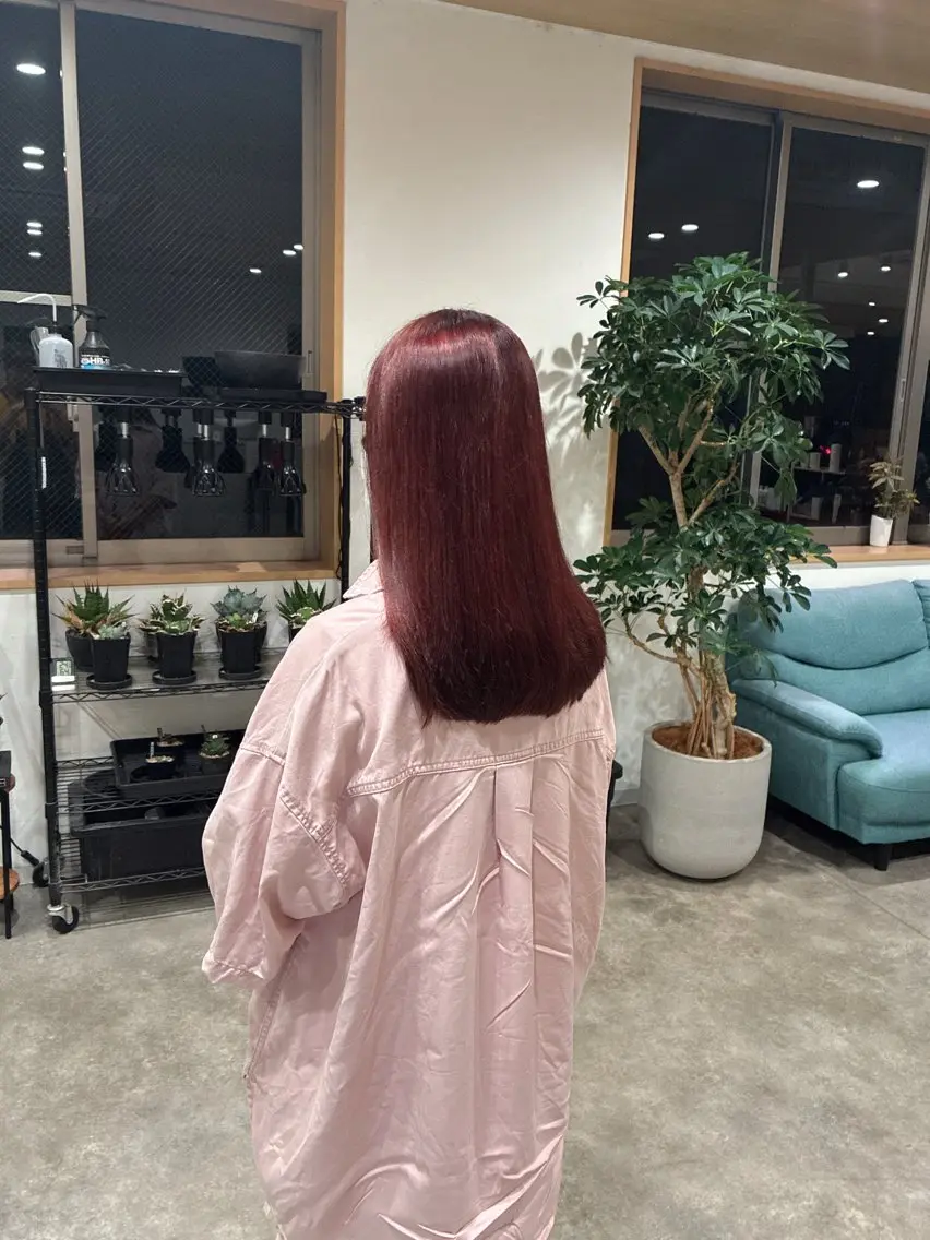ロング 古宮 陸士のヘアスタイル