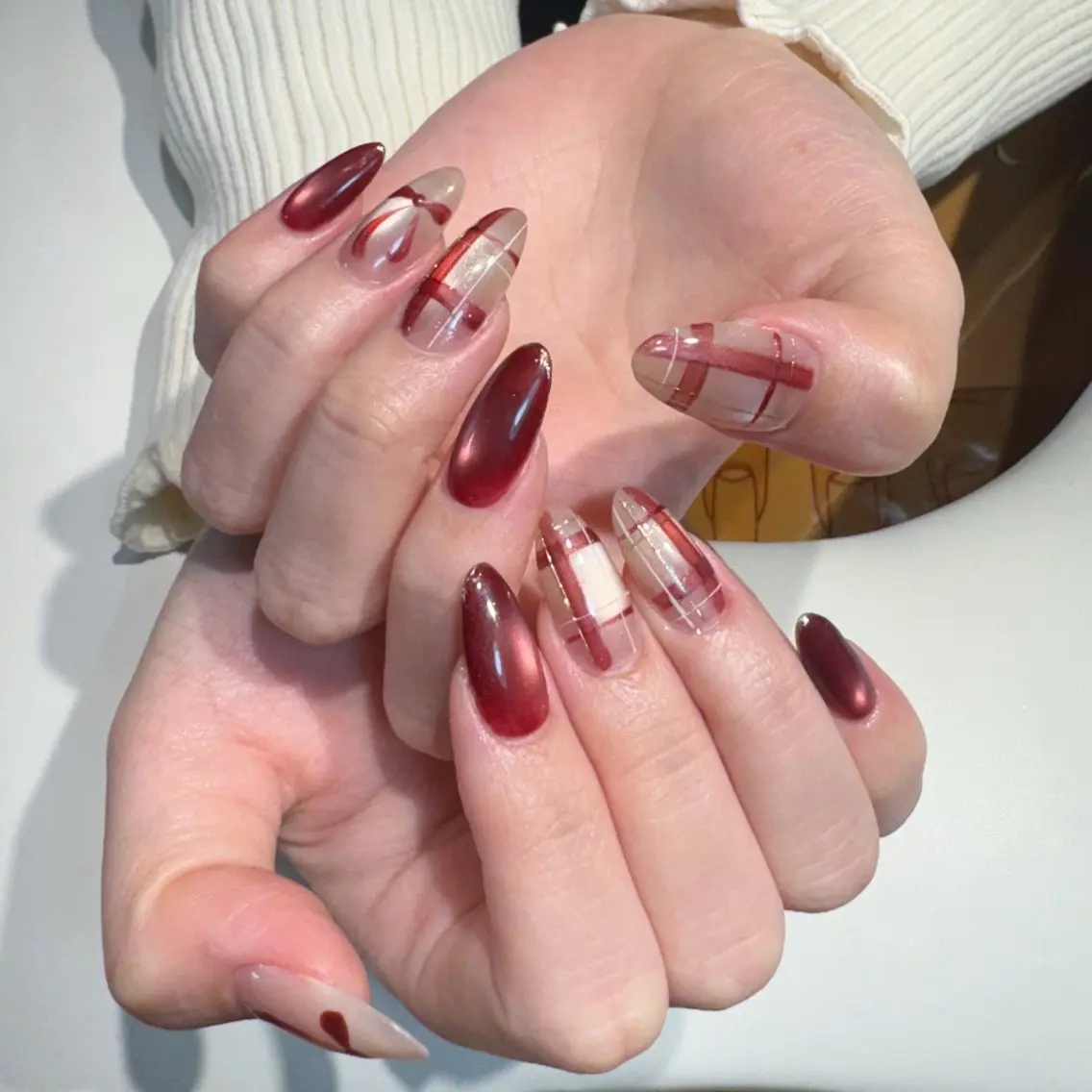 ネイル ハンドネイル ハンドケア 🦋Yumi Nail🦋Momoのネイルデザイン