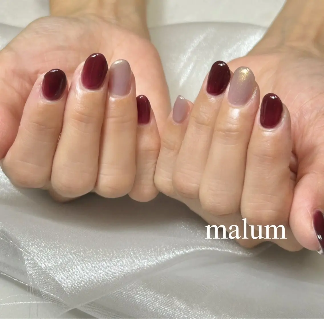 ネイル ハンドネイル malum nailのネイルデザイン