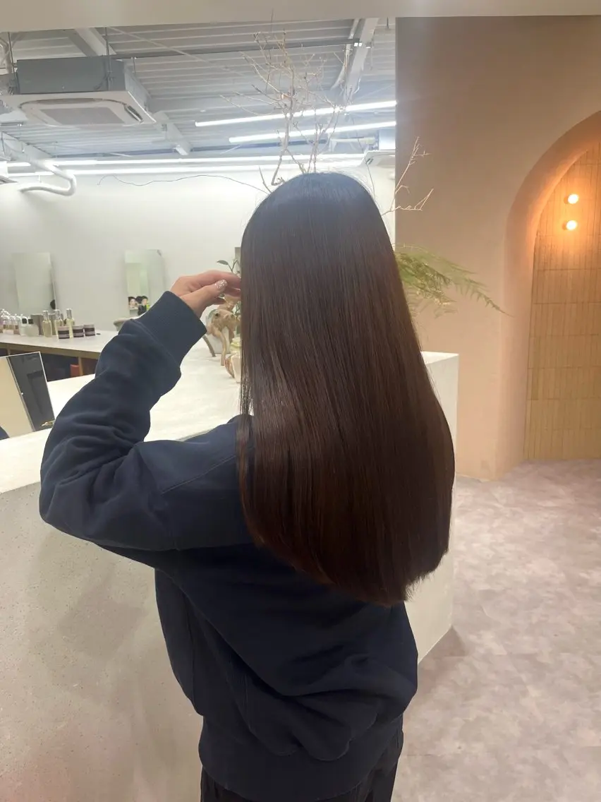 ロング ロング 透明感カラー🌼 沙奈のヘアスタイル