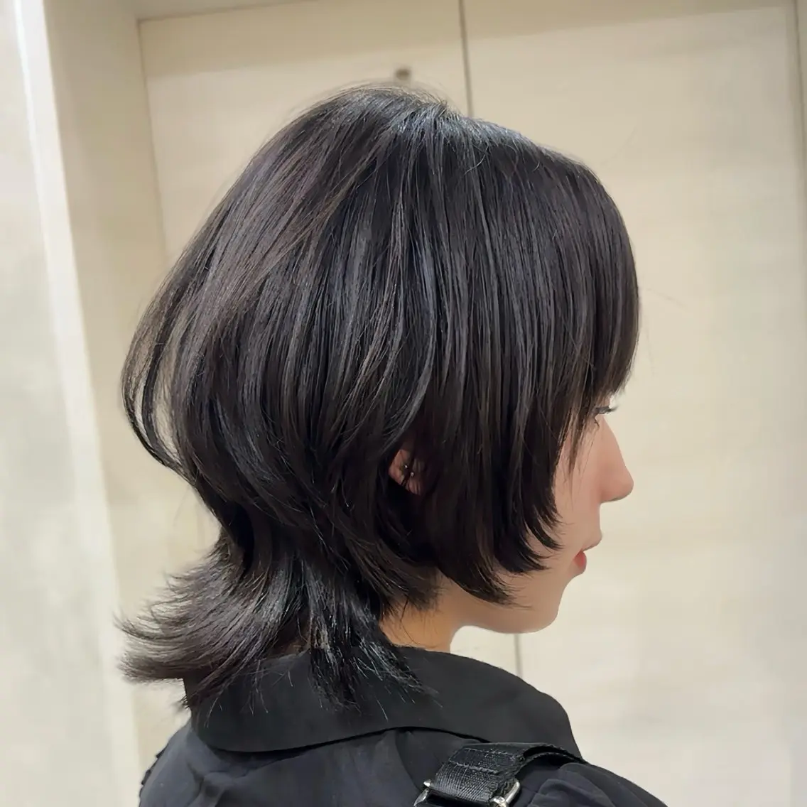 セミロング カット ヘアカラー トリートメント ウルフカット/ レイヤー/大石晴也のヘアスタイル