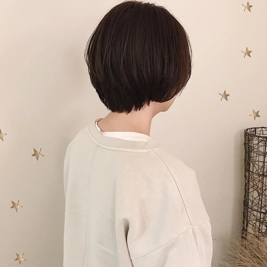 ショート カラー カット ヘアカラー 市川 千夏のヘアスタイル