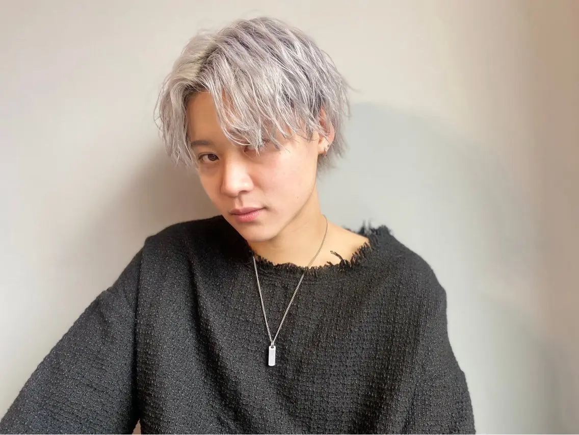 カラー メンズ カット ヘアカラー トリートメント ⚜️LOM/ メンズサロン⚜️のヘアスタイル