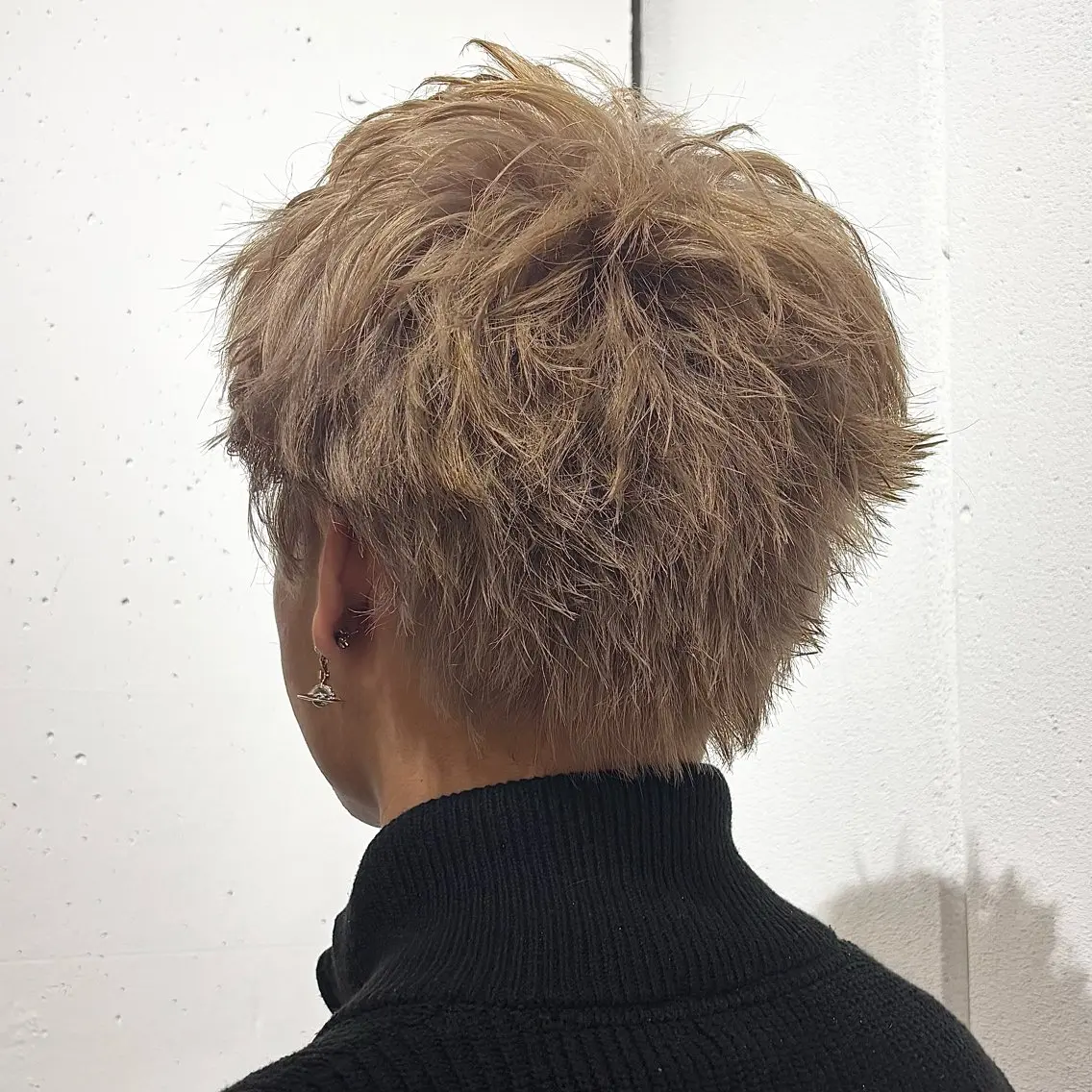 カラー cashel /ブリーチモデルのヘアスタイル